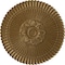 Ekena Millwork Nexus Ceiling Medallion (Fits Canopies up to 2 3/4"), Hand-Painted Pale Gold, 30"OD x 1 1/4"P CM30NEPAS - alternate 1